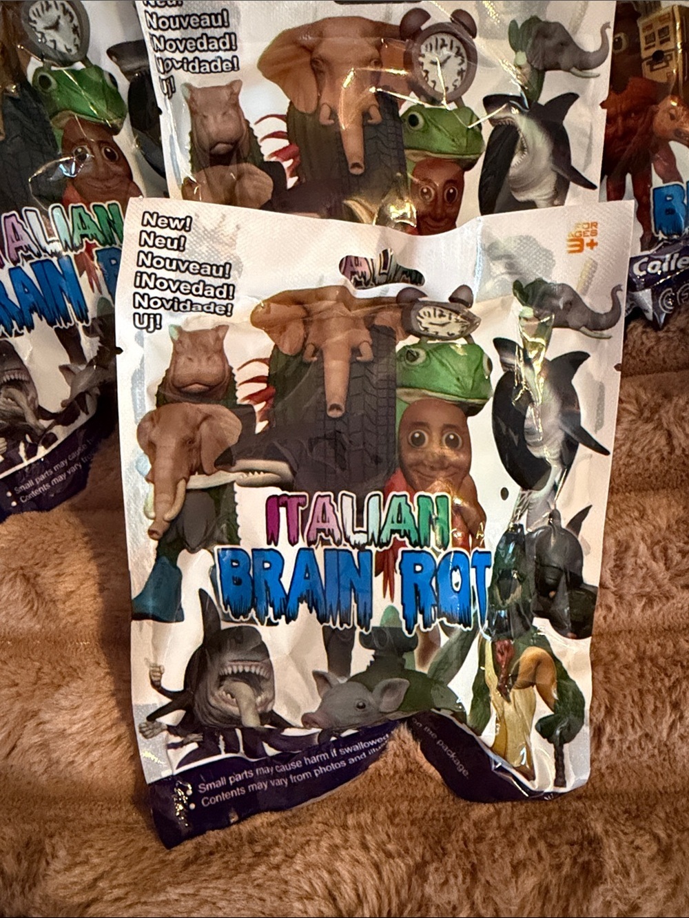 Italian Brainrot Blind Bag Action Figure - 8 packets - Picture 2 of 3